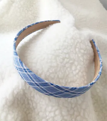 UK New Women Plaid Headband Girls Fashion Solid Hairband Alice Hairband • £3.99