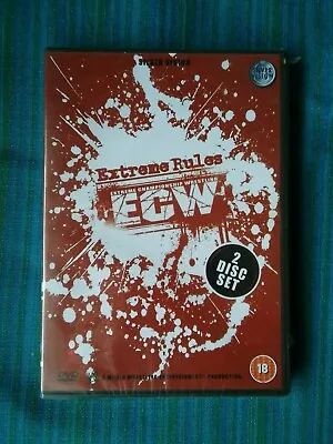 Ecw Extreme Rules - Uk Dvd 2 Disc - New & Sealed - Wwe - Silvervision • £22.95
