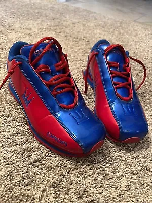 DADA Supreme Red & Blue Mens Designer Sneakers Shoes Size 8.5 • $60