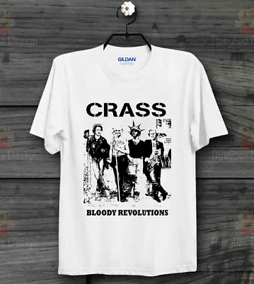 Bloody Revolutions Crass 80s Punk Vintage Rock Cool T Shirt B295 • £7.99