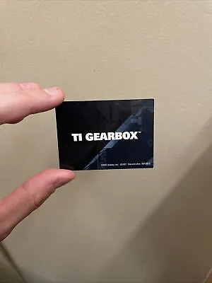 Oakley TI Gearbox Pop Card • $10