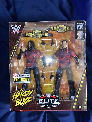 WWE Elite Ringside Exclusive The Hardy Boyz Matt & Jeff Mattel Action Figure • $55