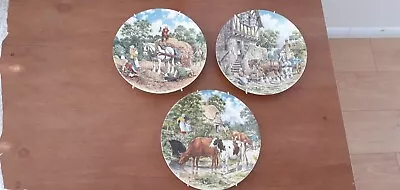  Wedgewood Life On The Farm Collector Plates 1989 • £9.99