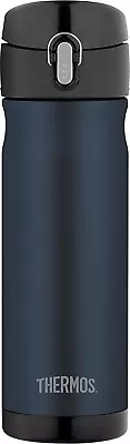 Thermos Stainless Steel Vacuum Insulated Commuter Bottle 470ml Midnight Blue  • $31.99