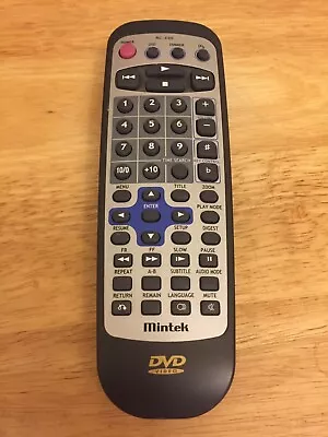 Original Mintek RC320 DVD Player Remote Control For DVD-2110 Player Excellent • $8