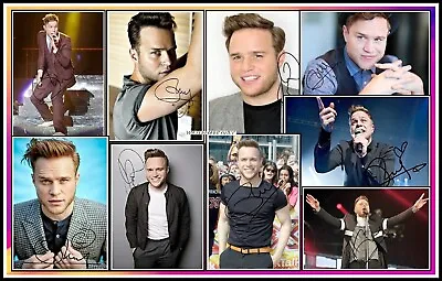 Olly Murs Signed Collage Cotton Canvas Image. Limited Edition (OM-2) • £11.85