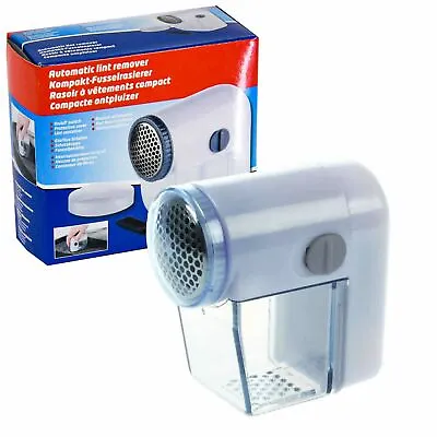 £5.05 • Buy Lint Remover Automatic Mini Shaver Fabric Bobble Fluff Battery Operated Gadget