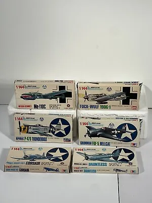 AHM 1/144 Airplane Scale Model Kits Lot. Incomplete For Parts • $22