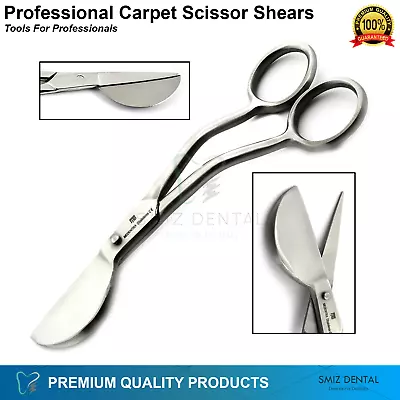 £7.24 • Buy Branded Napping Duckbill Carpet Scissors Shears Silver Fitter Tool High Quality
