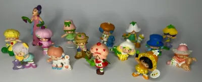 Vintage Strawberryland Miniatures Strawberry Shortcake Mini Figures Kenner Lot 2 • $120