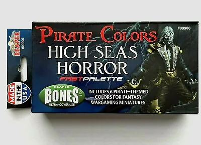 Reaper Miniatures High Seas Horror Fast Palette Set Of 6 Master Series Paints • $21.99
