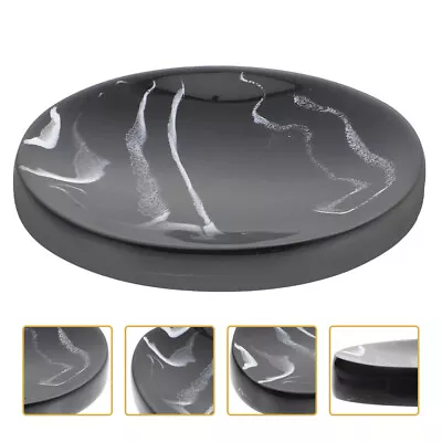  Resin Marble Soap Dish Travel Dishwashing Liquid Laundry Cup Holder And • £11.69