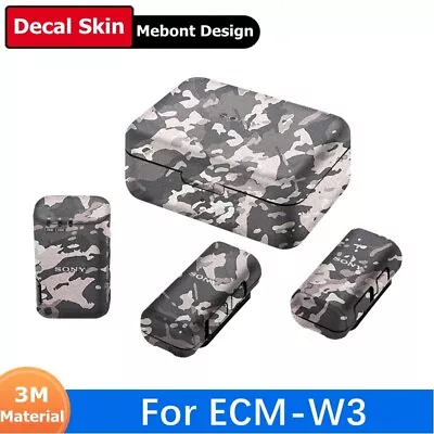 Mebont Decal Skin For Sony ECM-W3 Microphone Sticker Vinyl Wrap Protective Film  • $19.99