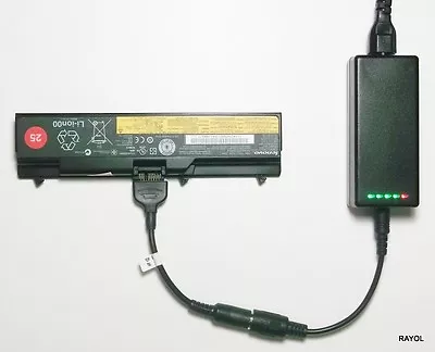 External Laptop Battery Charger For ThinkPad E40 T410 T510 SL410 42T4731 42T4751 • £57.98