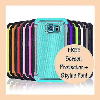 Heavy Duty Shockproof Case Shock Proof Armor Cover For Samsung Galaxy S7 S7 Edge • $5.95