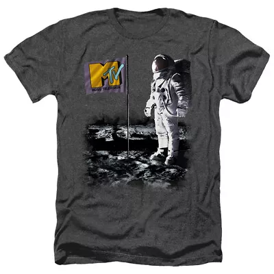 MTV MOON MAN Licensed Adult Men's Heather Tee Shirt SM-3XL • $24.95