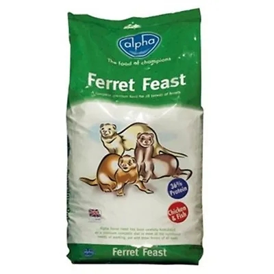 £32.99 • Buy Alpha Ferret Feast 10 Kg