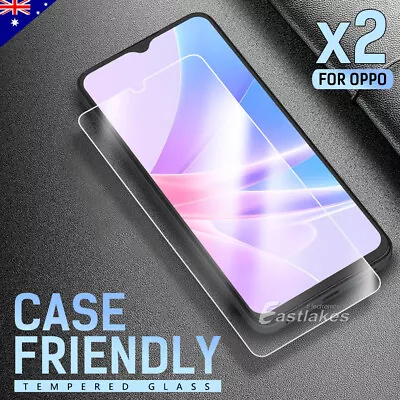 2x Tempered Glass Screen Protector For Oppo A34 A58 A18 A79 A96 A16 A74 X5 Lite • $6.25