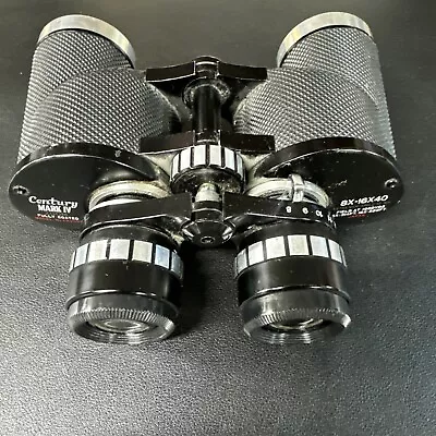 *Vintage Century Mark IV 8X-16X40 Extra Wide Angle Binoculars No Strap And  Case • $16