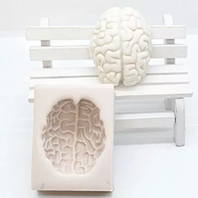 3D Brain Silicone Fondant Molds DIY Resin Chocolate Mold Cake Decorating Tools • $11.16