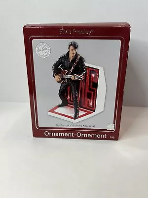 Elvis Presley Christmas Ornament  American Greetings “Blue Suede Shoes” • $25