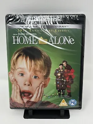 Home Alone (30th Anniversary) (4K Ultra-HD Blu-ray) Brand New Sealed • £7.99