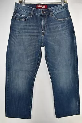 Express Mens Jeans Kingston Classic Fit Straight Leg Size 32 Meas. 30x27 • $5.14