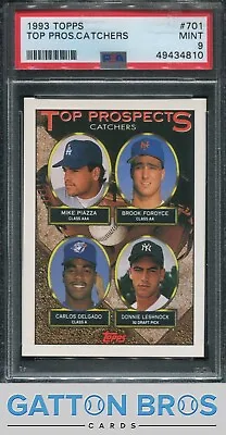 1993 Topps #701 Mike Piazza PSA 9 MINT • $11.99