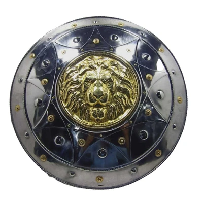 £110.40 • Buy Medieval Armor Shield Lion Face Shield Round Shields LARP Armor Costume Weapon