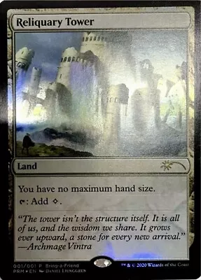 Reliquary Tower - Foil Promo - Magic The Gathering • $5