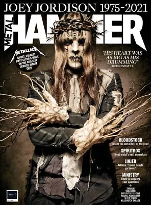 Metal Hammer Magazine 353 October 2021-METALLICA-Joey Jordison /Slipknot Tribute • $19.95