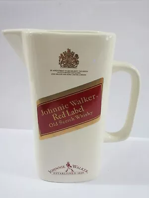 Johnnie Walker Red Label Scotch Whisky Advertising Water Jug / Wade  England • $35