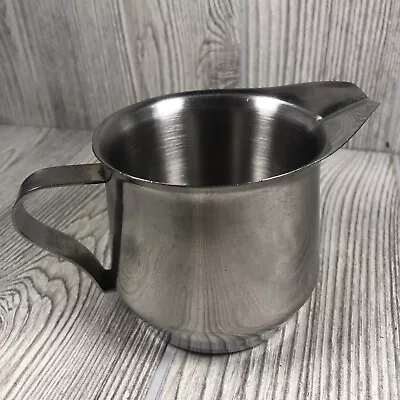 Vintage Stainless Steel Creamer/Syrup  McGaw Park Illinois Made In Japan • $14.40