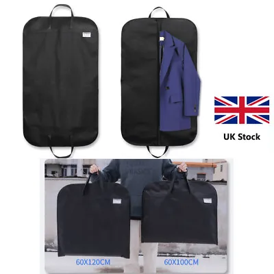 £5.39 • Buy Seamless Fabric Suit Dress Carrier Garment Cover Travel Bag Strong Foldable
