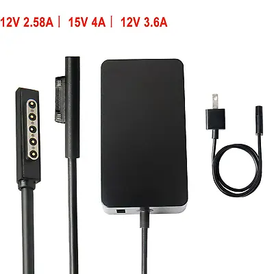 For Microsoft Surface Pro 1 2 3 4 5 6 7 8 Surface RT Laptop Charger AC Adapter • $10.99