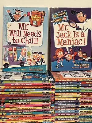 Lot Of 38 My Weird School Books Dan Gutman Weirdest Weirder Weirder-est Daze Pb • $49.99