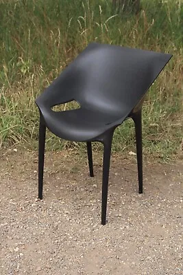 Black Dr.YES Design By Philippe Starck With Eugeni Kartell Italy Stacking Chair • £129.99