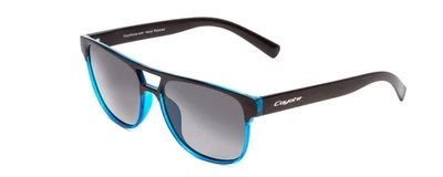 $59.95 • Buy Coyote Elixir Mens Square Designer Polarized Sunglasses In Black Blue/Grey 52 Mm