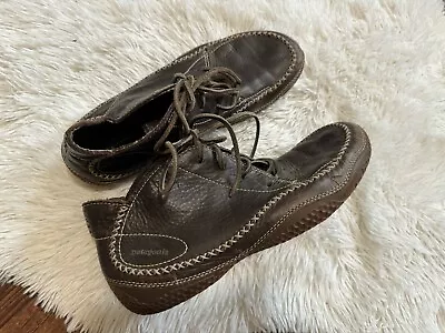 Men’s Patagonia Shoe Boot Dogwood Alpaca Brown Size 10.5 • $45