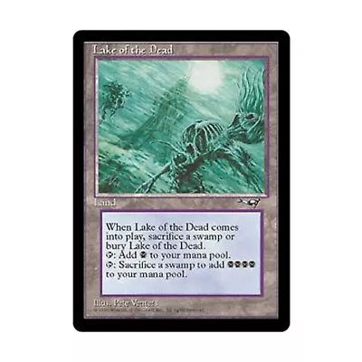 WOTC MtG Alliances Lake Of The Dead (R) VG • $83.95