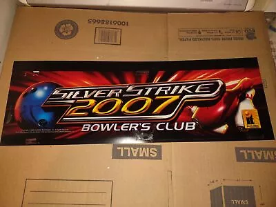 Silver Strike Bowling 2007 Arcade Marquee #231 • $33.75