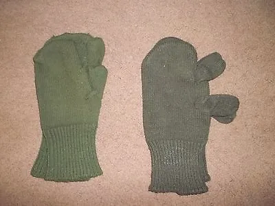 Cold Weather Trigger Finger Mitten US Army Military Hunting Camping Prepper LRG • $1.99
