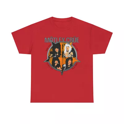 Motley Crue 1983-84 Shout At The Devil Tour T-Shirt Unisex T-Shirt - Best Price • $22.99