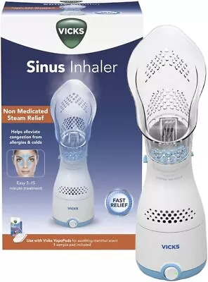 Vicks Personal Steam Inhaler For Congestion Relief And Coughs. Soft Face Mask... • $49.99