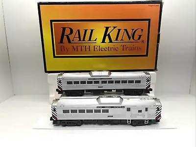 MTH RailKing 30-2182-1 New York Central RDC Budd Car Set PS.1 O Used BCR M497 • $195.49