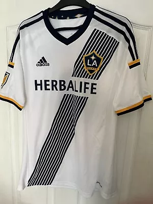 £39.99 • Buy LA Galaxy Home Football  Shirt Gerrard #8 - UK Size M Short Sleeve White