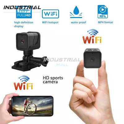 1080P 30fps WiFi Bicycle Rear View Camera Cycle Action Helmet Sports Camera Kit • $28.99