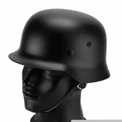 German World War II Steel Helmet Anti-riot Motorcycle Cycling Safety 1PC New CS • $79.23