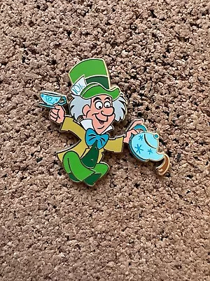 Disney Pin Mad Hatter Cup Hand Pouring Tea Starter Set Alice In Wonderland 2019 • $15