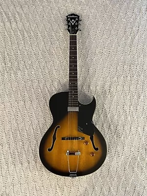 Washburn HB-15C/TS Arch Top Hollow Body Jazz Guitar Floating Pickup With Gig Bag • $450